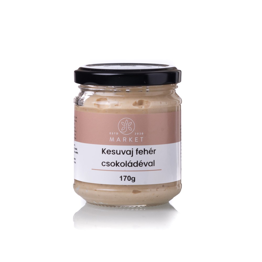 Kesudióvaj fehér csokoládéval 170g
