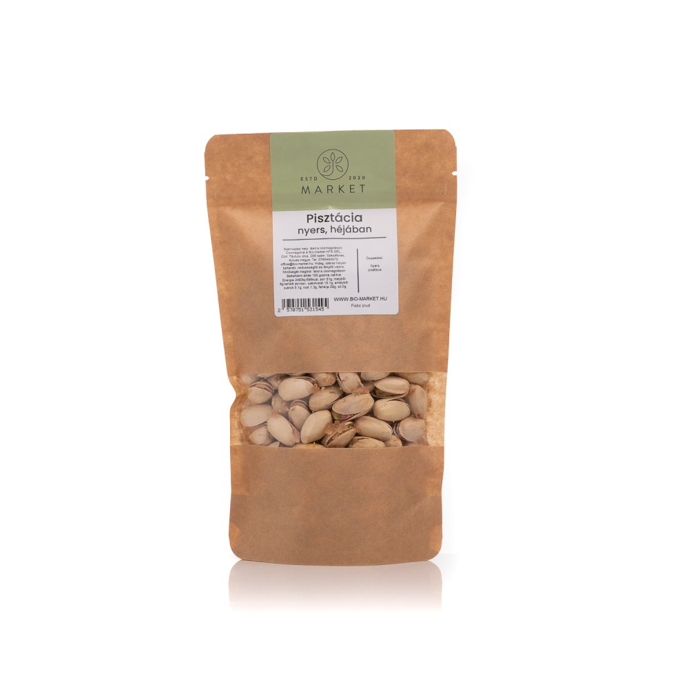 Pisztácia, nyers, héjában 800g