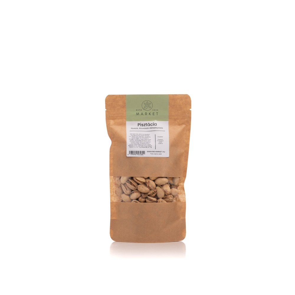 Pisztácia, pirított, rózsaszín Himalája sóval 200g