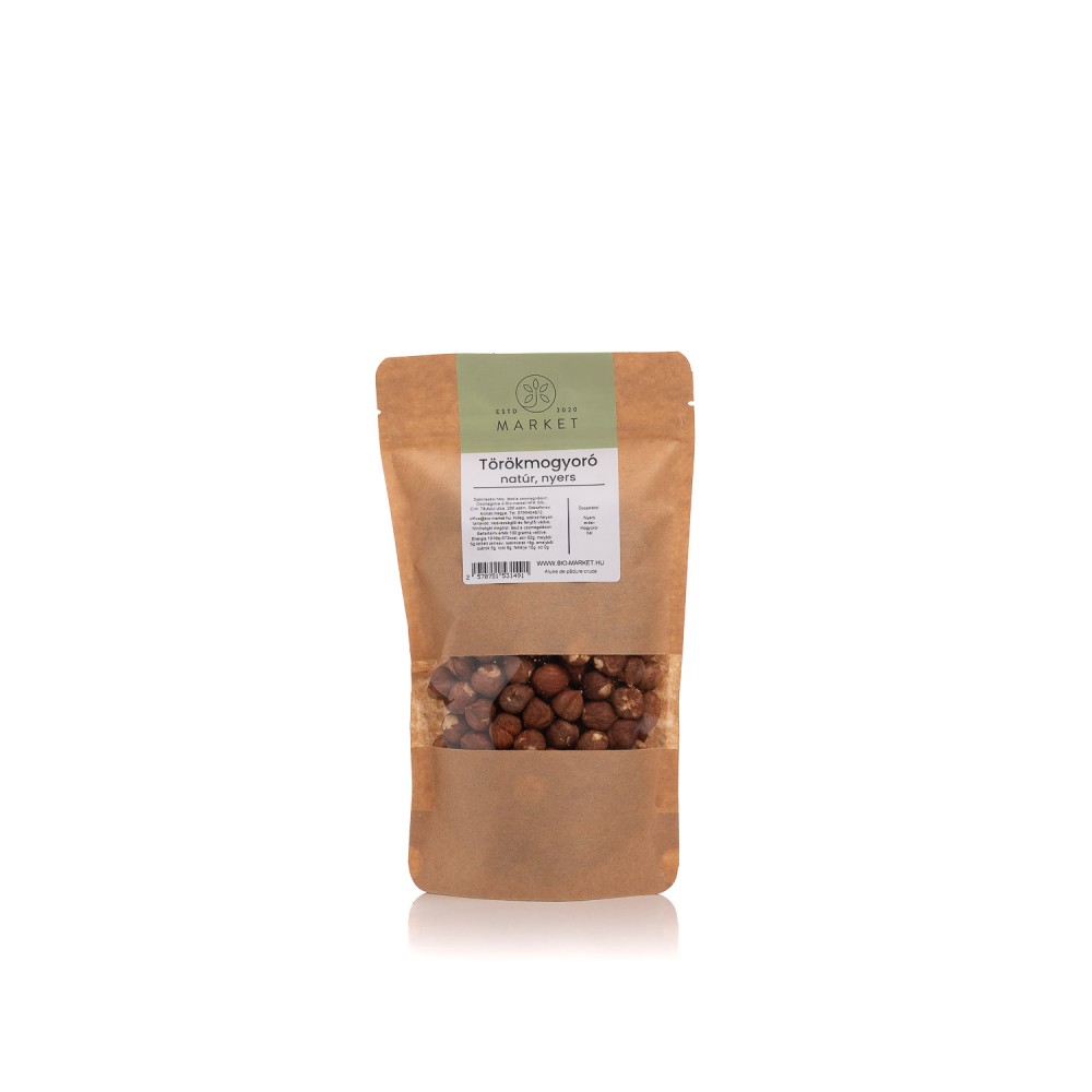 Törökmogyoró, natúr, nyers 250g