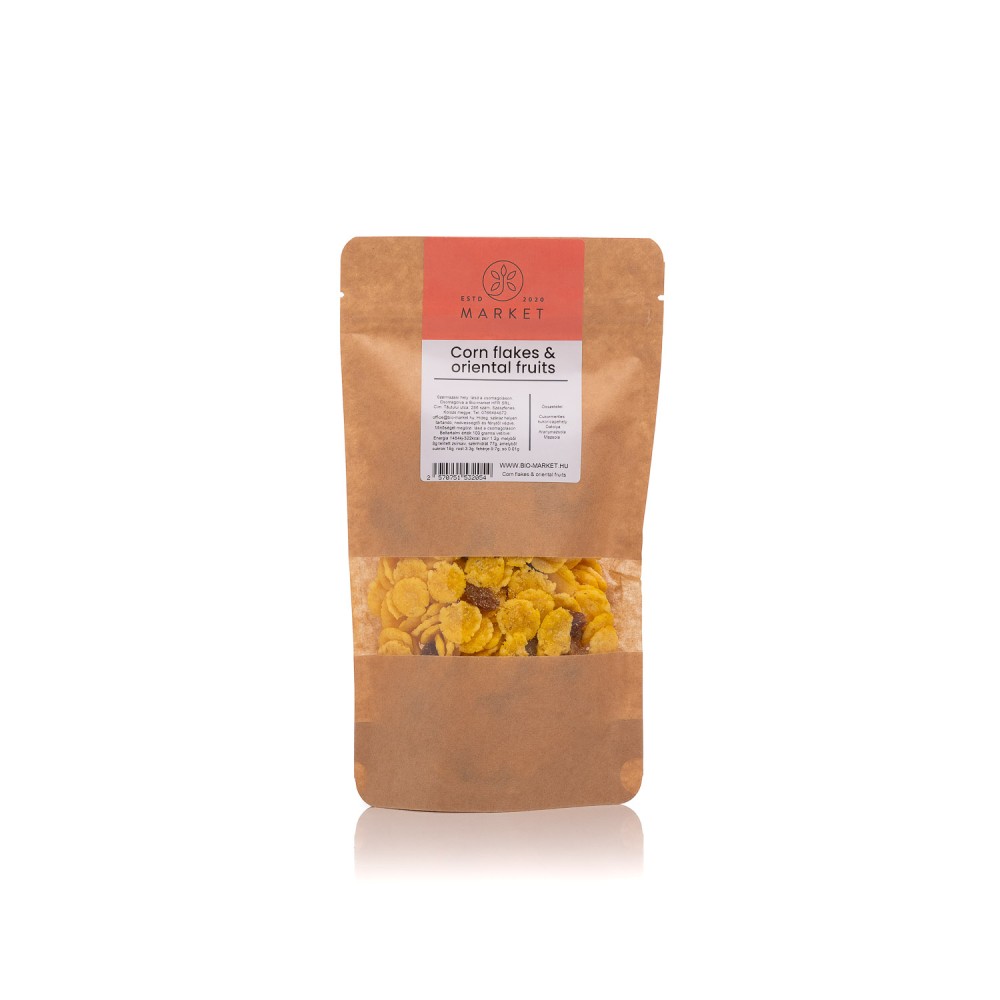 Corn flakes & oriental fruits 350g