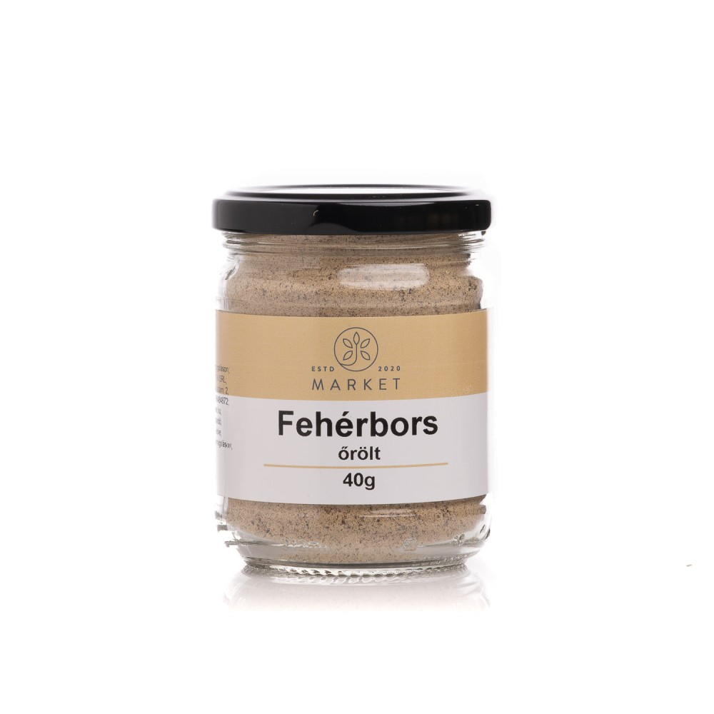 Fehér bors, őrölt 40g