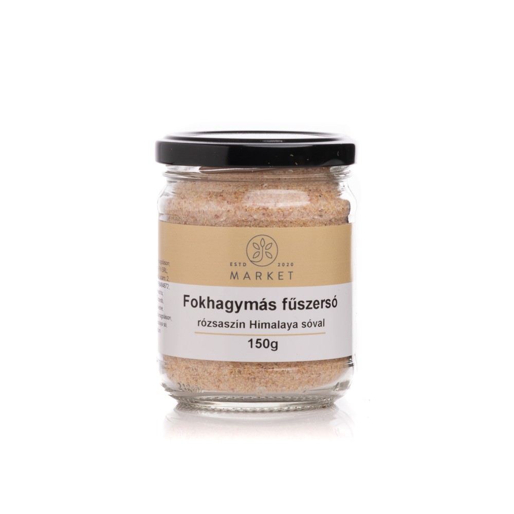 Fokhagymás fűszersó, rózsaszín Himalaya sóval 150g