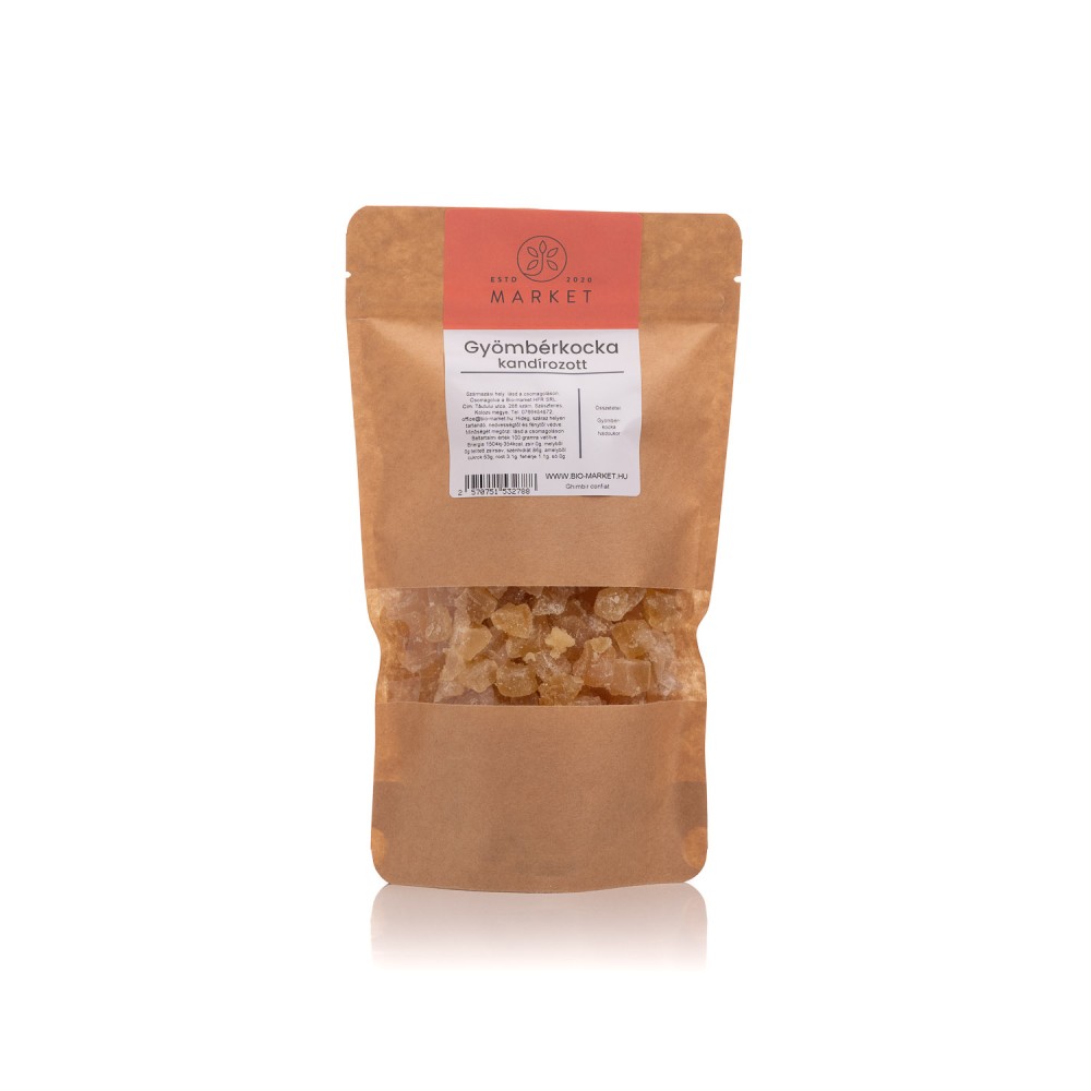 Gyömbérkocka, kandírozott 1kg