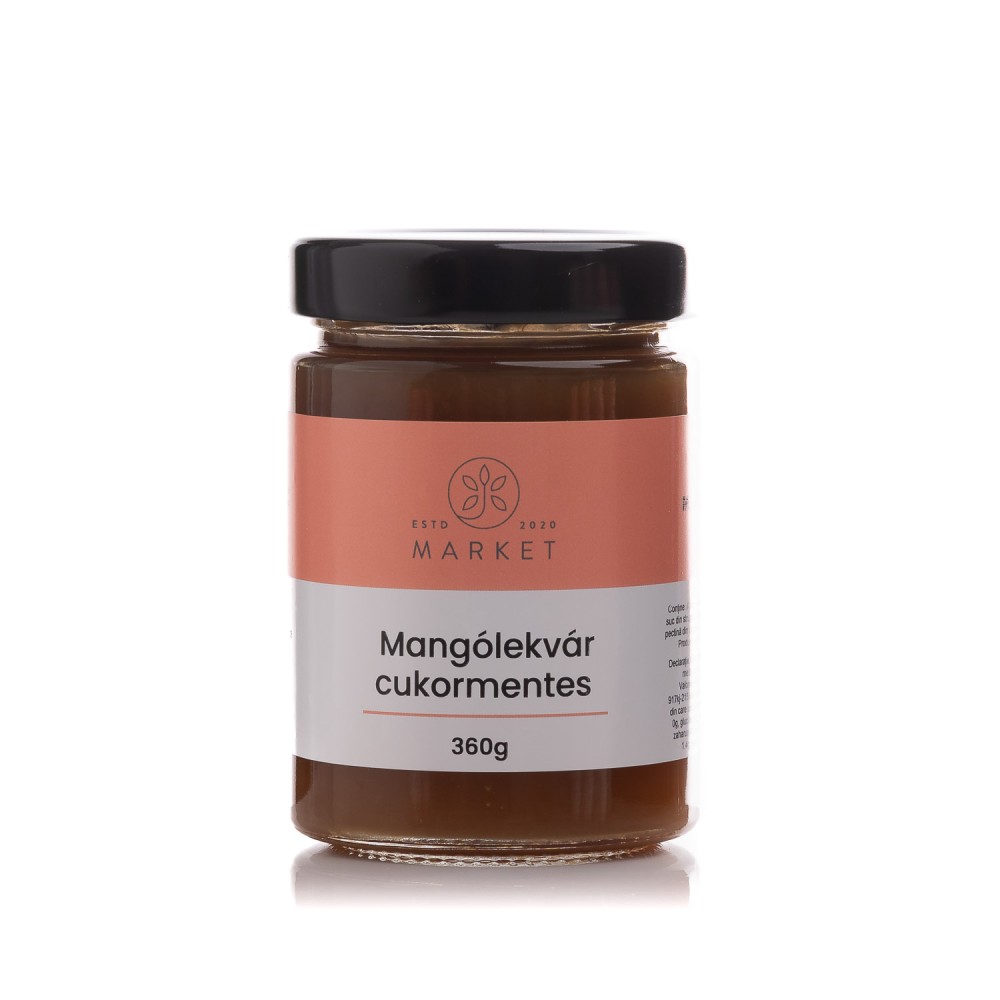 Mangólekvár, cukormentes 360g