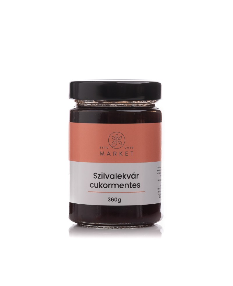 Szilvalekvár, cukormentes 360g