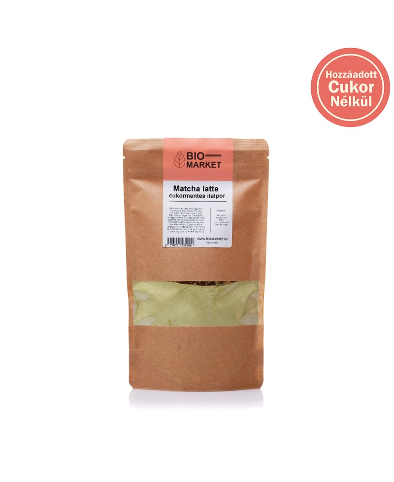 Matcha Latte, cukormentes italpor 150g