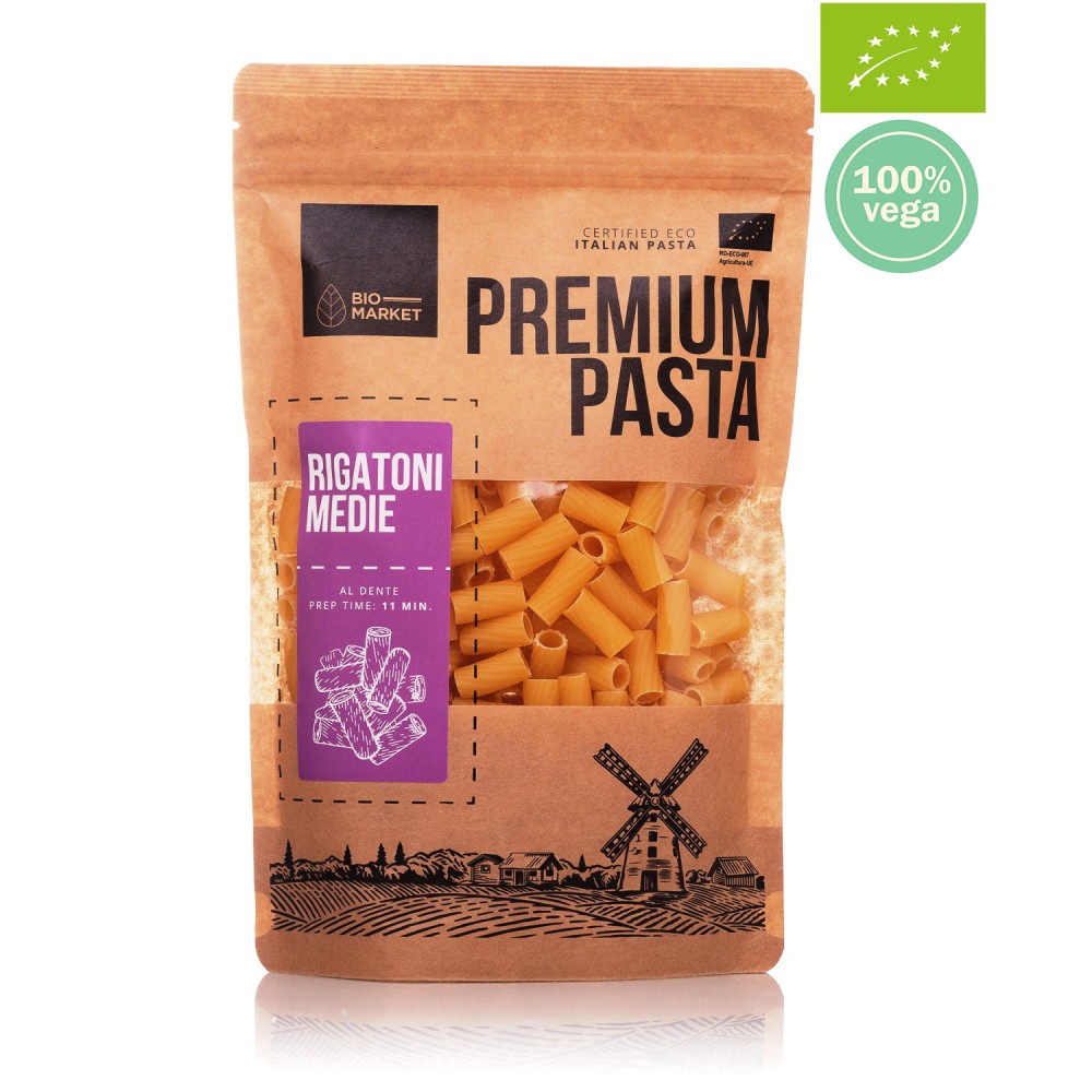 Bio rigatoni tészta 400g