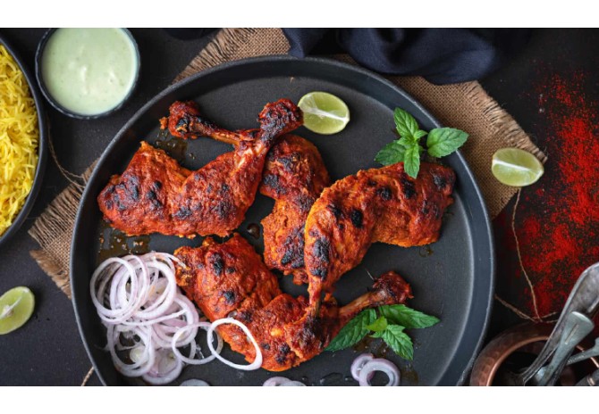 Tandoori csirke sütőben